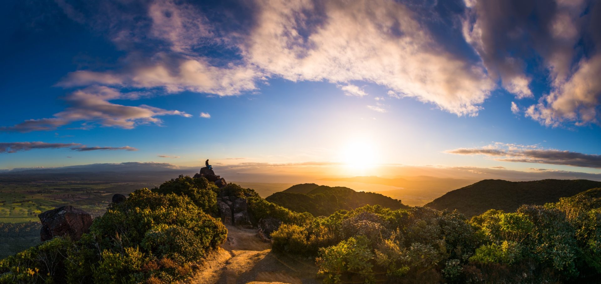 Mt Tauhara sunset